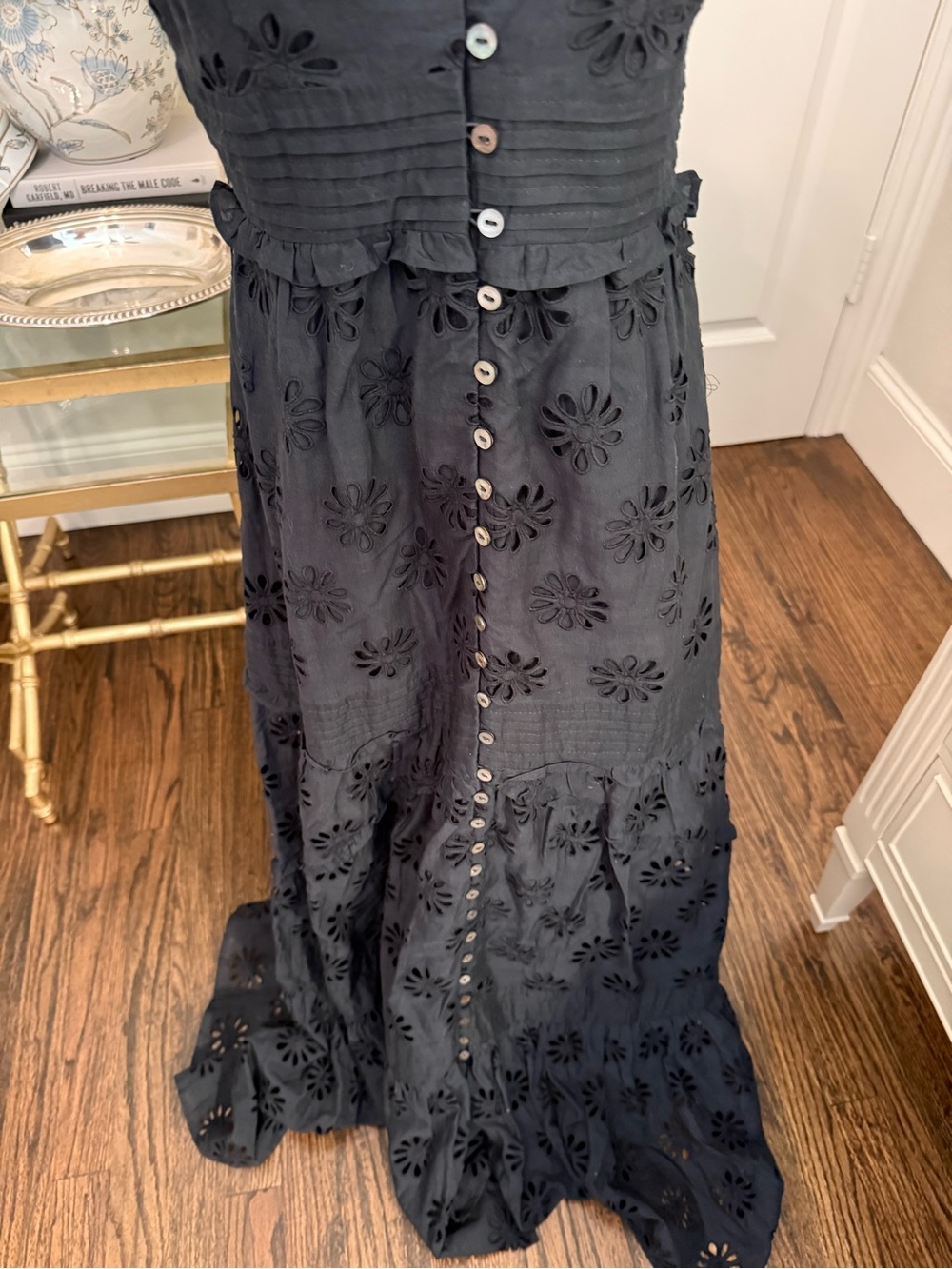 Rails Henrietta Black Eyelet Maxi Dress 
i17 - Picture 3 of 9